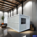 20ft Modular Prefabricated Steel Container House Fordable Design