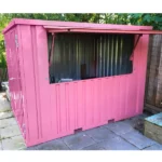 Container Pop Up 3×2 Meters Pink Ral 3014