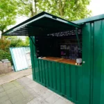 Container Pop Up 4×2 Meters Xl Green Ral 6005