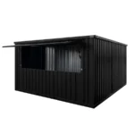 Shipping Container Bar 4×4 Xl Meters Black Ral 9005