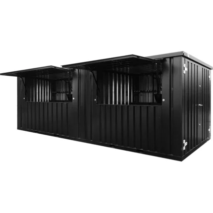 20 Foot Container Black Ral 9005