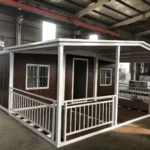 Expandable House 40 Foot Container With 3 Bedroom Home Plan